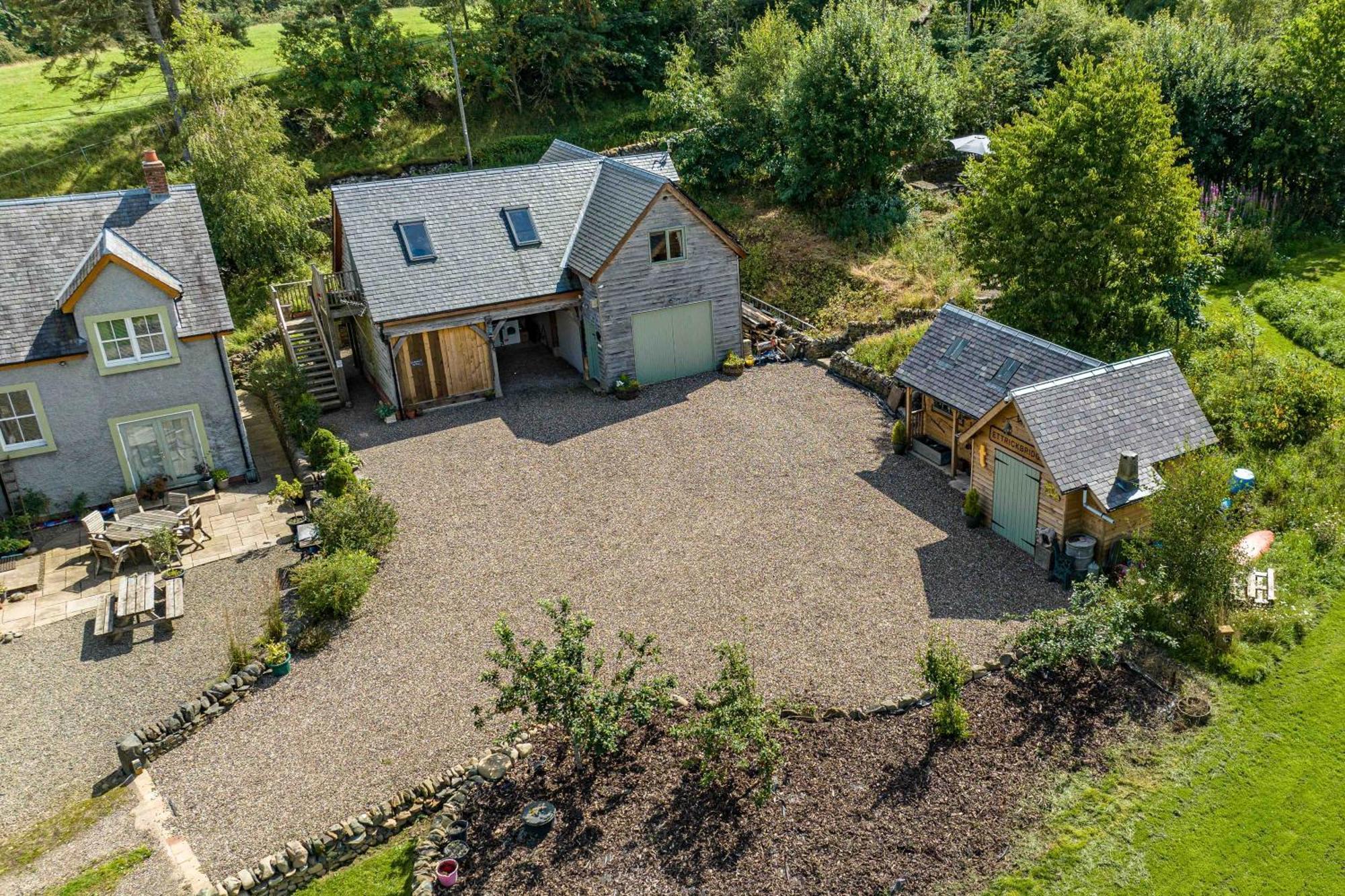 The Barn At Dormouse Cottage Selkirk Kültér fotó