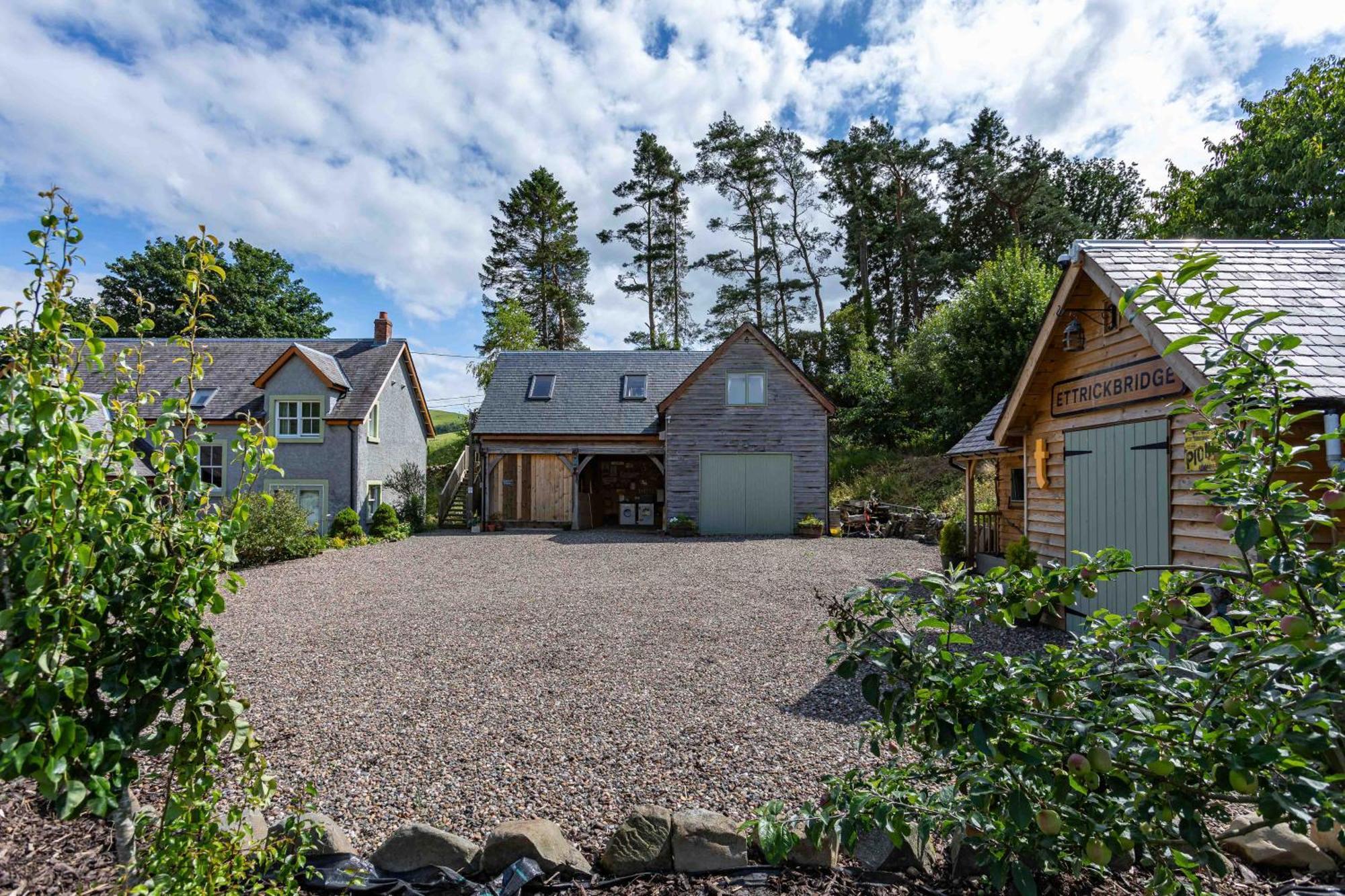 The Barn At Dormouse Cottage Selkirk Kültér fotó